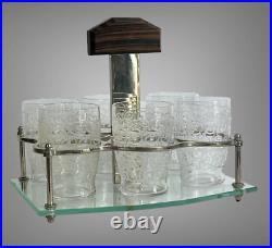 Service A Porto Époque Art Déco Avec 6 Verres Baccarat Modele Rohan Gouvieux