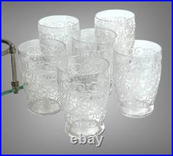 Service A Porto Époque Art Déco Avec 6 Verres Baccarat Modele Rohan Gouvieux