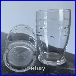 Service Liqueur Cristal Baccarat 2 Carafes 10 Verres Modèle Longchamp Art Déco