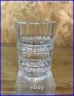 Service liqueur cristal Bohême Art Déco carafe + 6 verres Tchécoslovaquie