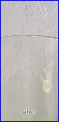 Service orangeade ouraline ancien verre vert jaune ancien art deco nouveau 1900