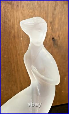 Statuette Art déco La Fille dans le Vent Ida Schwetz-Lehmann & Curt Schlevogt