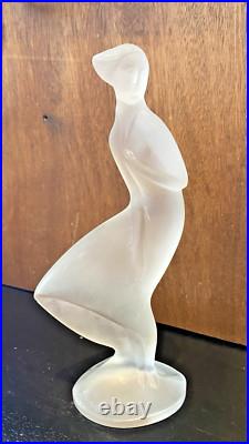 Statuette Art déco La Fille dans le Vent Ida Schwetz-Lehmann x Curt Schlevogt