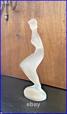 Statuette Art déco La Fille dans le Vent Ida Schwetz-Lehmann x Curt Schlevogt