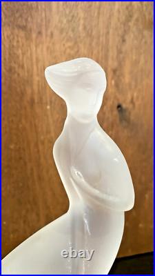 Statuette Art déco La Fille dans le Vent Ida Schwetz-Lehmann x Curt Schlevogt