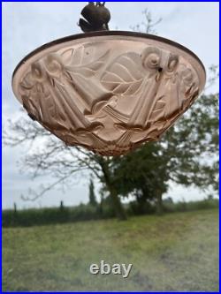 Suspension Lustre Art Deco MAURICE MODEL Verdun