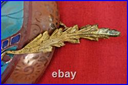 Suspension verre art deco Loys Lucha