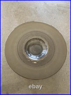 Très Grande Coupe En Verre Art-déco Signé Lorrain