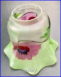 Tulipe Legras en Verre Émaillée d'epoque ART NOUVEAU- N°2A