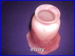 Tulipe Pate De Verre Daum Art Deco/nouveau Muller Lampe Lustre