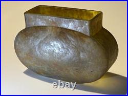 VASE Daum Nancy croix de Lorraine pate de verre art deco