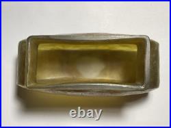 VASE Daum Nancy croix de Lorraine pate de verre art deco