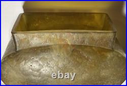 VASE Daum Nancy croix de Lorraine pate de verre art deco