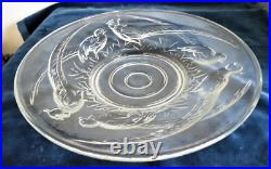 VERLUX Art Déco, Grande coupe, centre de table à décor de faisans VERLUX Art Déco, Grande coupe, centre de table à décor de faisans