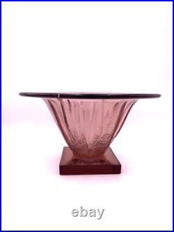 VERLYS Coupe en verre Art Déco