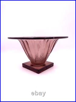 VERLYS Coupe en verre Art Déco