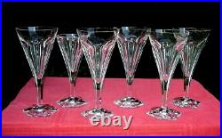 Val Saint Lambert Hafnia Glasses Verres A Eau Cristal Taille Art Deco Primavera