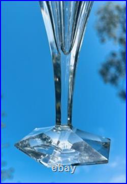 Val Saint Lambert Hafnia Glasses Verres A Eau Cristal Taille Art Deco Primavera