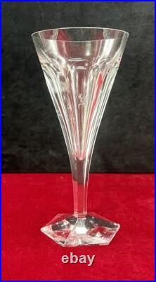 Val Saint Lambert Hafnia Glasses Verres A Eau Cristal Taille Art Deco Primavera