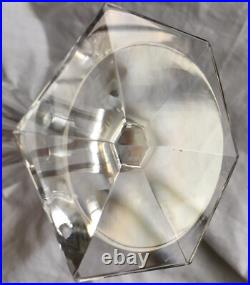 Val Saint Lambert Hafnia Glasses Verres A Eau Cristal Taille Art Deco Primavera