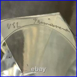 Val Saint Lambert Hafnia Glasses Verres A Eau Cristal Taille Art Deco Primavera