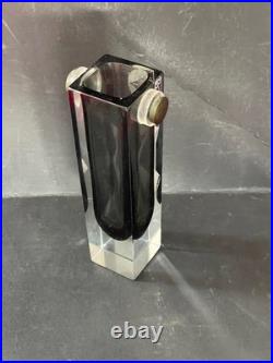 Vase Art Déco Anatole Riecke signé daté 1939 cubisme portrait femme