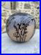 Vase Art Deco École De Nancy Pâte De Verre Dégagé À L'acide