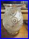 Vase Art Deco En Verre Attribué À Pierre Davesn Pour Daum