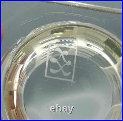 Vase Art Deco En Verre Grave Au Jet De Sable Signe Jean Luce Vers 1930 Era Daum