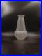 Vase Art Déco Espaivet Verre Moulé Pressé Blanc Satiné France 1920 1930