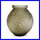 Vase Art Déco Etaleune Paris signé Grand modèle verre pressé 28 cm