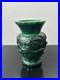 Vase Art Déco Heinrich Hoffmann Pte De Verre Malachite
