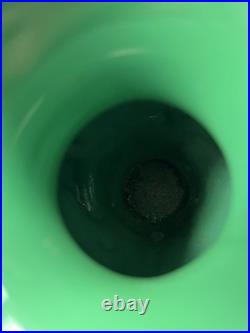 Vase Art Déco Heinrich Hoffmann Pte De Verre Malachite