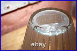 Vase Art Déco Lalique France Verre Modèle Royat à restaurer