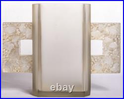 Vase Art Deco Margaret Verre Patiné Sépia René Lalique R. Lalique Glass