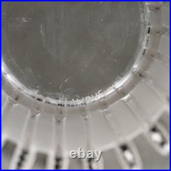 Vase Art Deco Moderniste Royat Verre Blanc René Lalique R. Lalique Glass