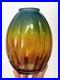 Vase Art Déco Verre de Bohême