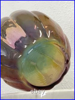 Vase Art Déco Verre de Bohême