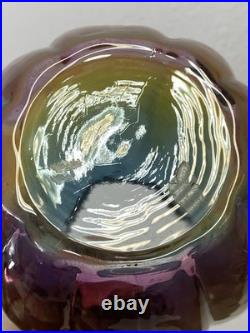 Vase Art Déco Verre de Bohême
