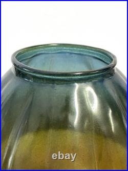 Vase Art Déco Verre de Bohême