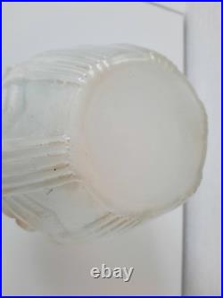 Vase Art Déco décor fort relief