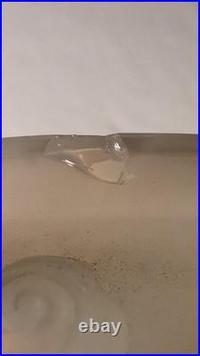 Vase Art Deco en verre opalescent de René Lalique