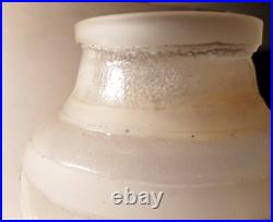 Vase Art Déco en verre travaillé à l'acide signé TOPS