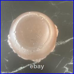 Vase En Verre Moulé Années 1930