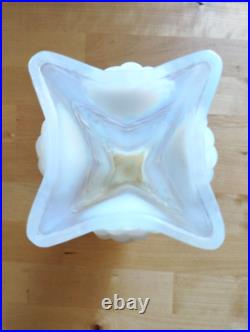 Vase En Verre Opalescent Made In France Sabino Etling Hunebelle Art Déco