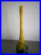 Vase Pâte de verre Art Déco St Delatte décor Coloquinte 1930 Ancien 46cm