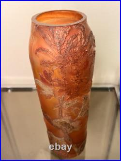 Vase Pte De Verre Legras Verrerie De Pantin Art Deco Art Nouveau