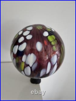 Vase art déco verre. Vintage glass art deco soliflores decoration