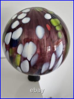 Vase art déco verre. Vintage glass art deco soliflores decoration