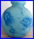 Vase en pate de verre style art déco. Signé SCHNEIDER. H 20,5 cm
